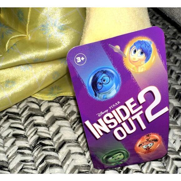 Official Disney Store Item: Pixar Inside Out JOY 15" Stuffed Plush Doll - Picture 2 of 6